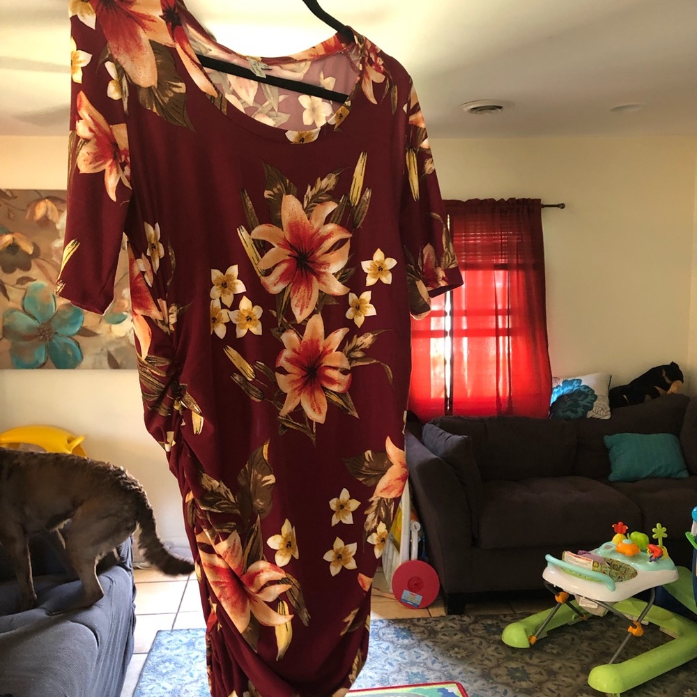 Mother bee maternity bodycon dress
